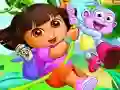 Jeu Dora the explorer Hidden stars en ligne