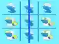 Jeu Smurfs Tic Tac Toe en ligne