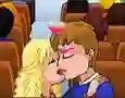 Jeu Yellow Bus Kiss en ligne