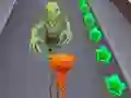 Jeu Angry Cat Run Zombies Alley en ligne