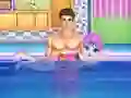 Jeu Baby Taylor Learn Swimming en ligne