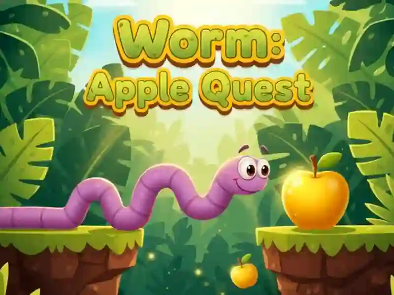 Jeu Worm:  Apple Quest en ligne