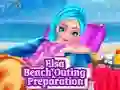 Jeu Elsa Beach Outing Preparation en ligne