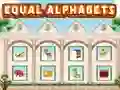 Jeu Equal Alphabets en ligne