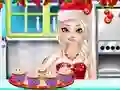 Jeu Frozen Christmas Cupcake Maker en ligne