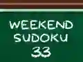 Jeu Weekend Sudoku 33 en ligne