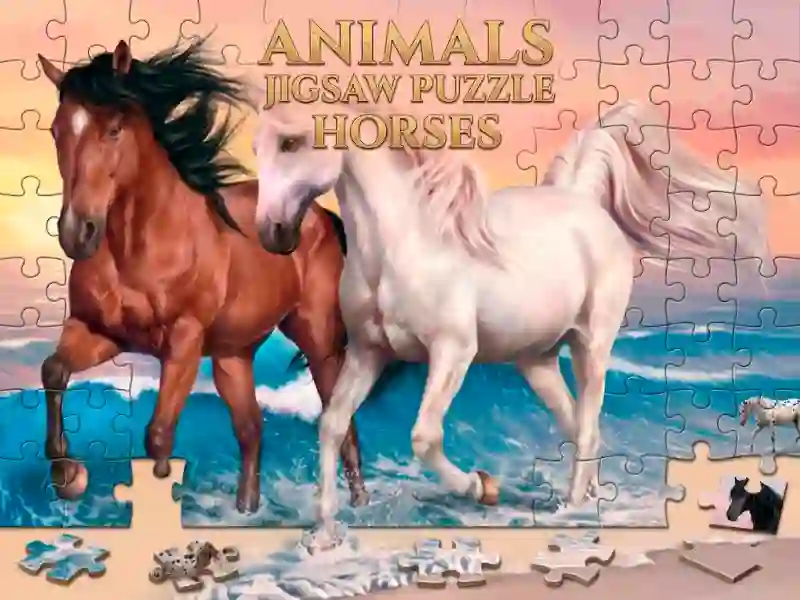Jeu Animals Jigsaw Puzzle Horses en ligne