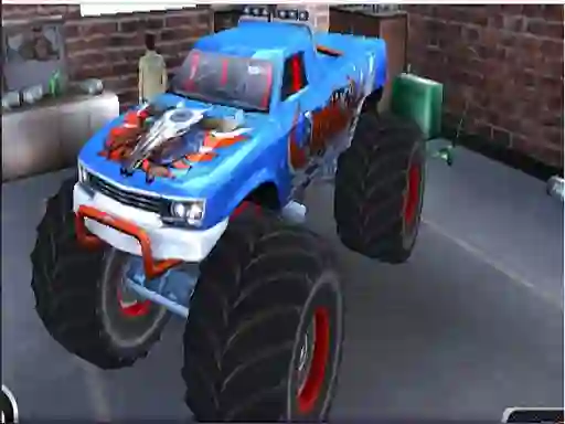 Jeu Monster Truck Stunt Adventure en ligne