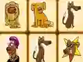 Jeu Mahjong dogs en ligne