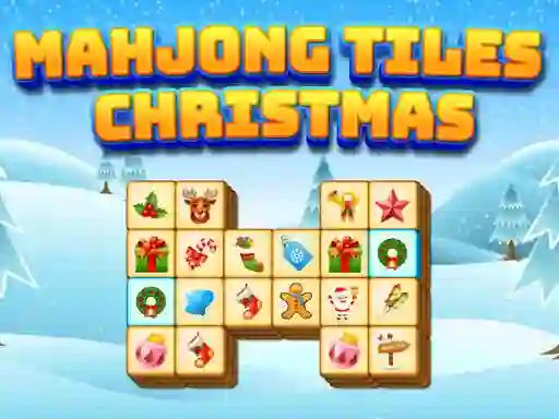 Jeu Mahjong Tiles Christmas en ligne
