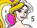 Jeu Princess Coloring By Number en ligne