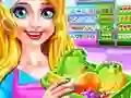 Jeu Supermarket Girl Cleanup en ligne