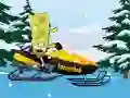 Jeu Spongebob Snowmobile en ligne
