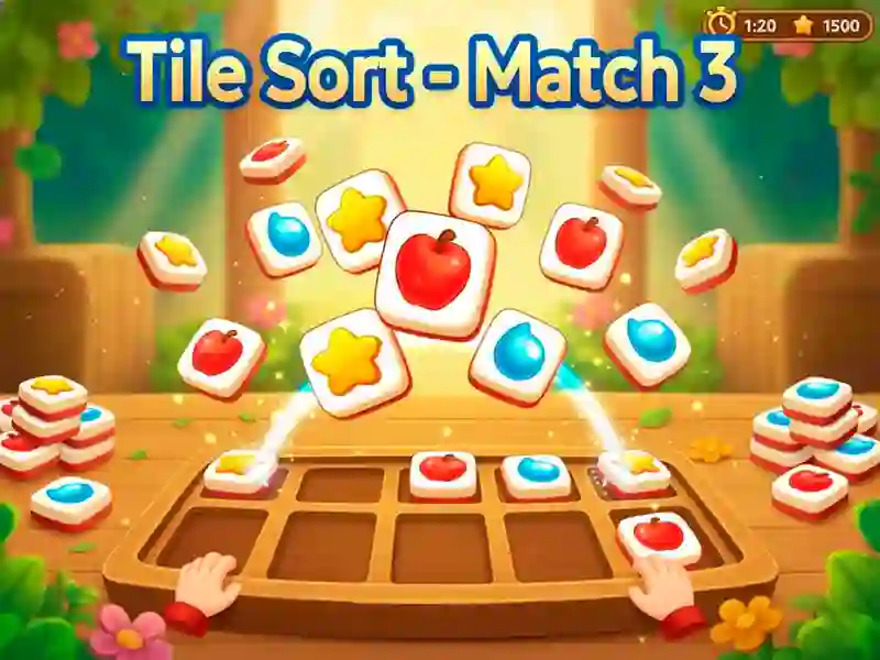 Jeu Tile Sort - Match 3 en ligne