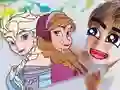 Jeu Coloring Book: Frozen en ligne