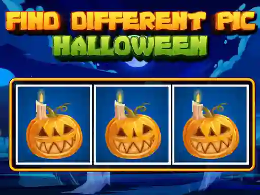 Jeu Find Different Pic Halloween en ligne