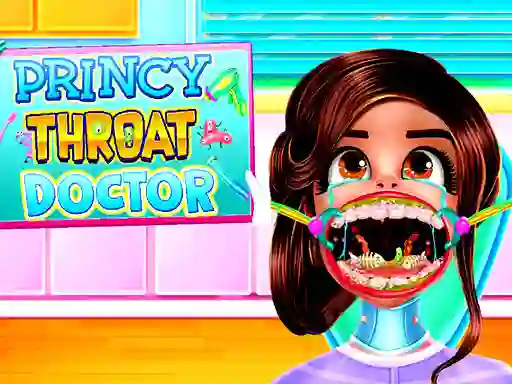 Jeu Princy Throat Doctor en ligne