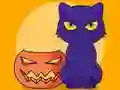 Jeu Coloring Book: Halloween Cat en ligne