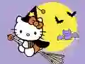 Jeu Coloring Book: Kitty Halloween en ligne
