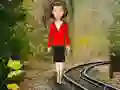 Jeu Girl Escape From Railway Track en ligne