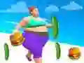 Jeu Muscle Girl Calorie Run en ligne