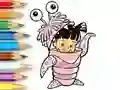 Jeu Coloring Book: Monster Costume Girl en ligne