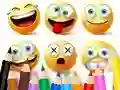 Jeu Coloring Book: Funny Emoji en ligne