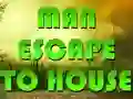 Jeu Man Escape To House en ligne