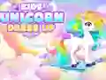 Jeu Kids Unicorn Dress Up en ligne
