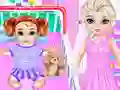 Jeu Little Elsa Caring Day en ligne