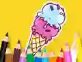 Jeu Coloring Book: Cool Ice Cream en ligne