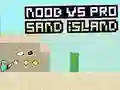Jeu Noob vs Pro Sand Island en ligne