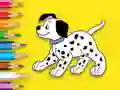 Jeu Coloring Book: Cute Spotted Dog en ligne