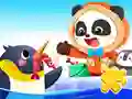 Jeu Jigsaw Puzzle: Baby Panda Antarctic Tour en ligne