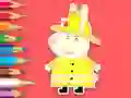 Jeu Coloring Book: Rabbit Firefighter en ligne