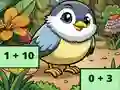 Jeu Addition Bird Image Uncover en ligne