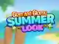 Jeu Glam And Glossy Summer Look en ligne