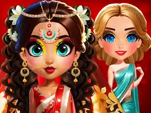 Jeu Asoka Makeup Indian Bride en ligne