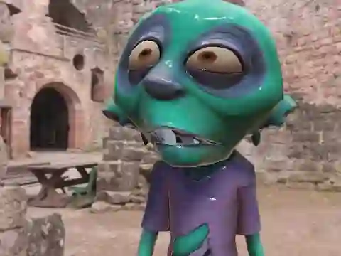Jeu Funny Faces: Zombies en ligne