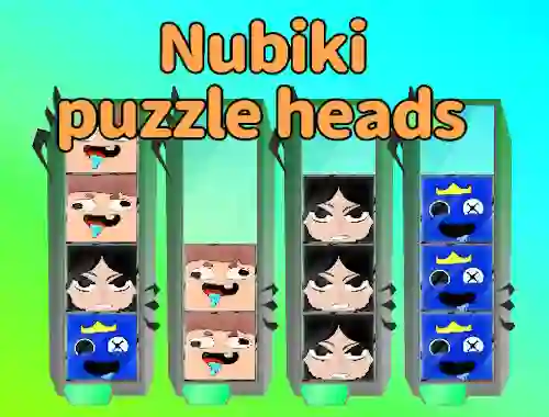 Jeu Nubiki Puzzle Heads en ligne