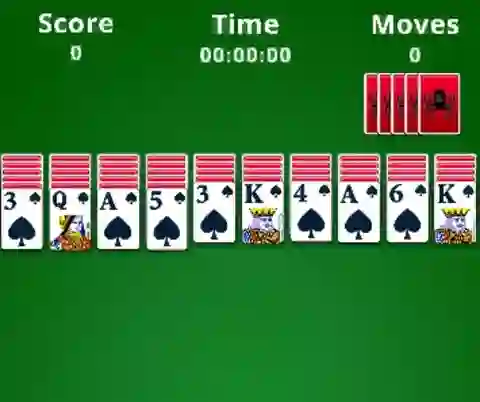 Jeu Spider Solitaire en ligne