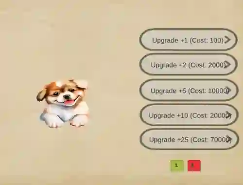 Jeu Dog Clicker en ligne