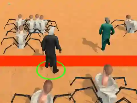 Jeu Cameraman vs Skibidi Survival en ligne