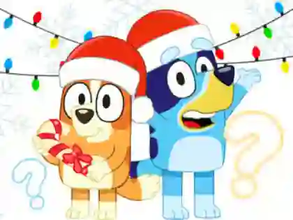 Jeu Kids Quiz: Bluey Christmas Quiz en ligne