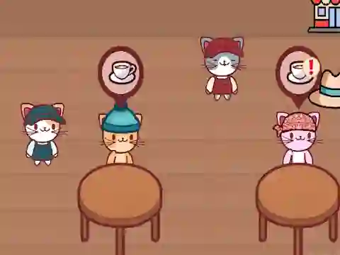 Jeu Cat Coffee Shop en ligne