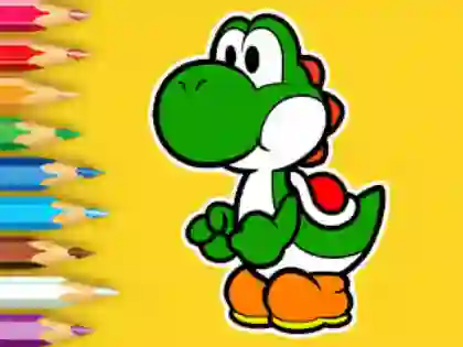 Jeu Coloring Book: Yoshi Fishing Day en ligne