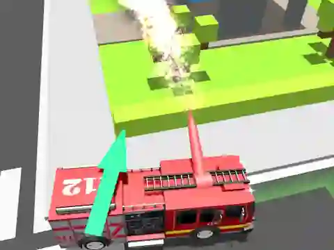 Jeu Fire Truck Rescue Driving en ligne