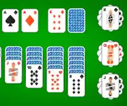 Jeu Klondike Solitaire 4 Suits en ligne