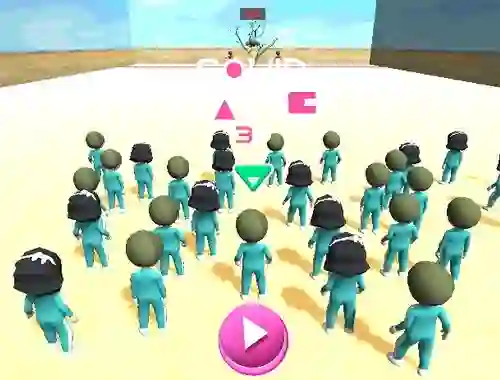 Jeu Squid Game Race 3d en ligne