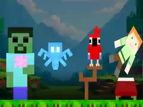 Jeu Sprunki Craft en ligne